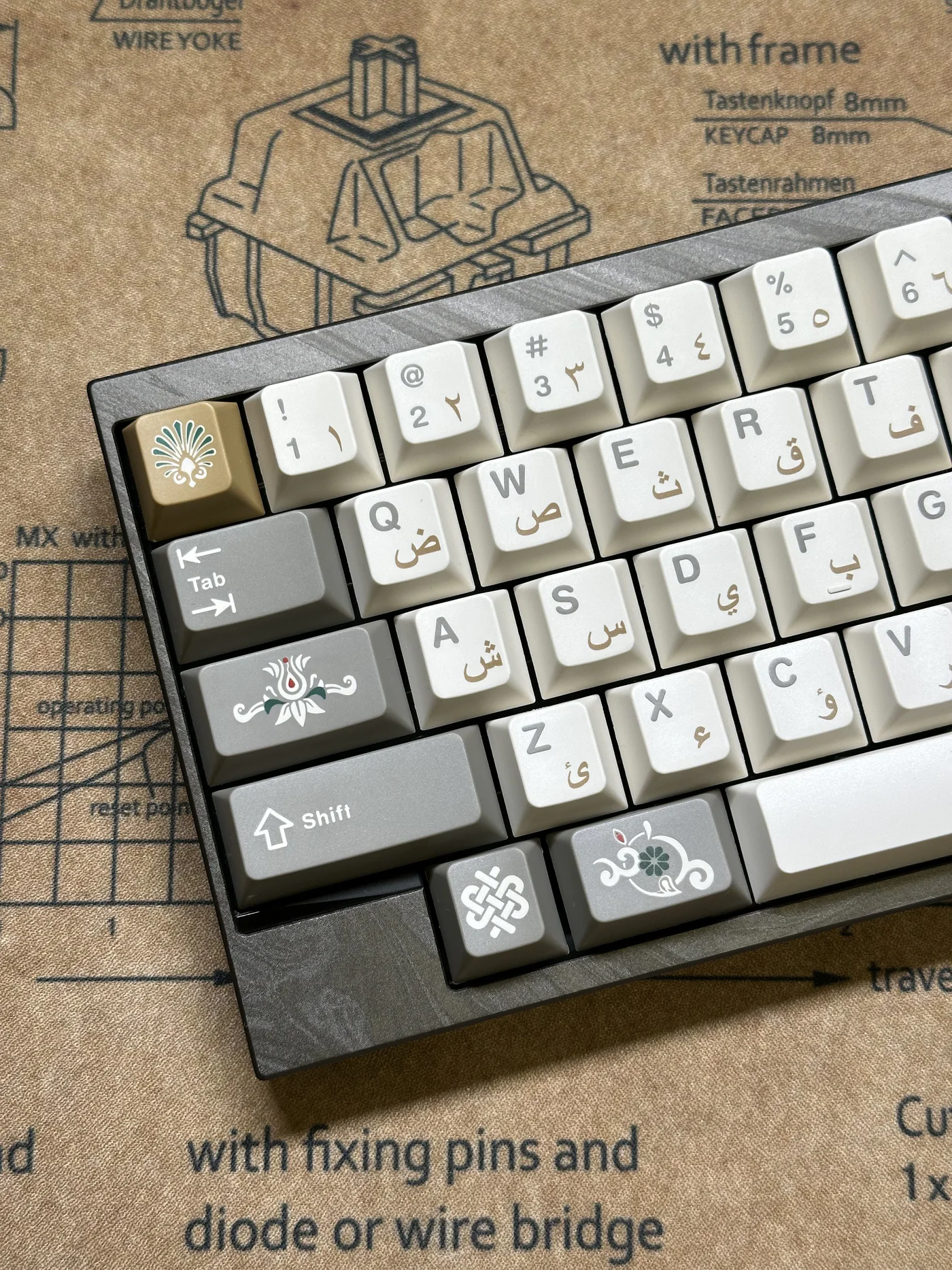 GDK dk1-60 阳极流光暗金 - 9