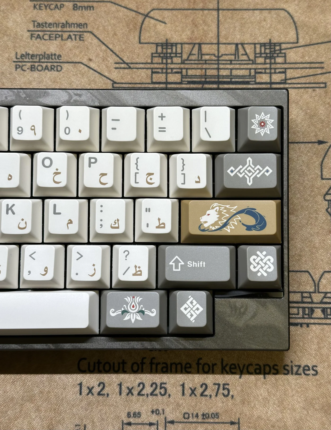 GDK dk1-60 阳极流光暗金 - 10