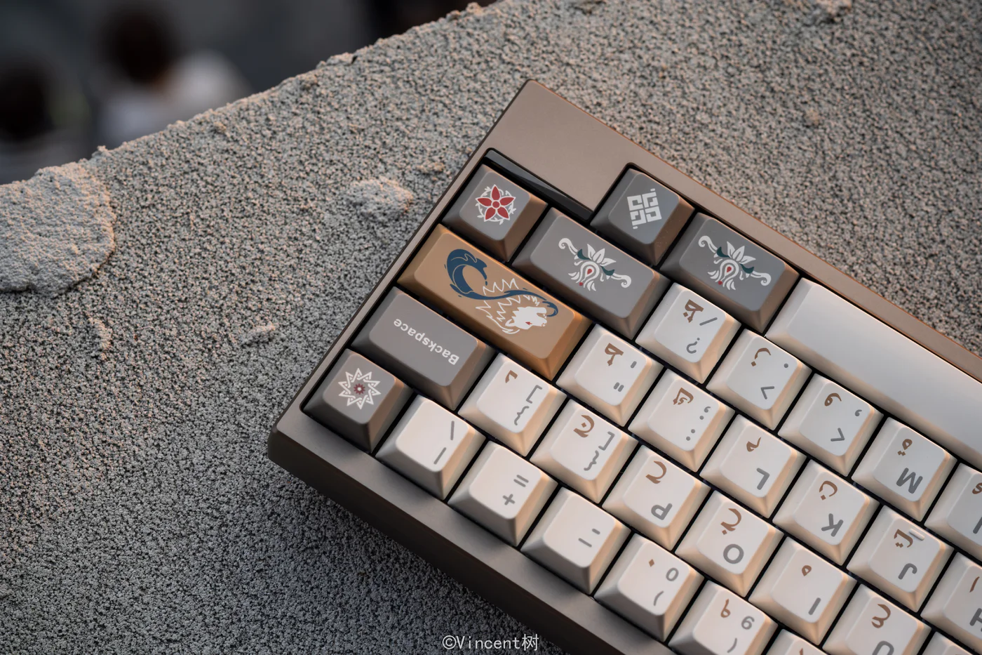 GDK dk1-60 阳极流光暗金 - 2