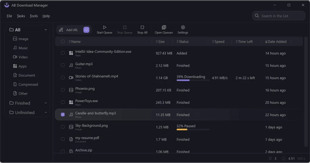 图片[1] - 开源下载器 AB Download Manager v1.8.1 绿色便携版 - 南窗资源社-储存宝藏的星球屋